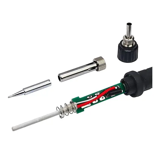 Паяльная станция WEP 926 LED-IV, паяльник, цифровая индикация, лупа, подсветка, держатели плат и припоя, 60W, 90-400 гр C - фото 8