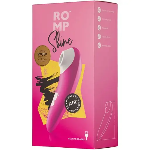 Вакуумний кліторальний стимулятор Romp Shine - фото 8