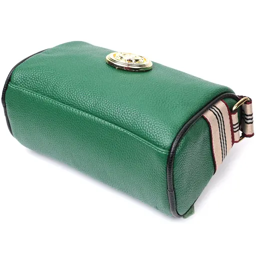 Женская сумка Vintage с украшением из натуральной кожи 21.5х14х9.5 см sum0029023 - фото 5