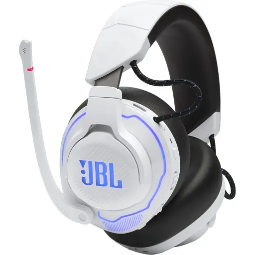 Bluetooth Stereo JBL QUANTUM 910P (JBLQ910PWLWHTBLU) White/Blue UA - фото 3