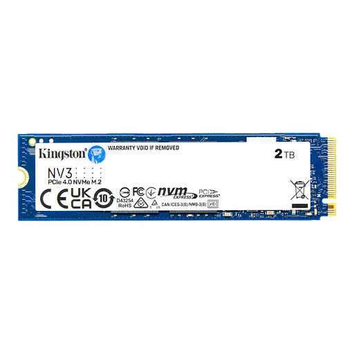 SSD-накопитель Kingston M.2 2 ТБ PCIe 4.0 NV3 - фото 1