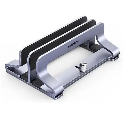 Подставка для ноутбука UGREEN LP258 Vertical Laptop Stand Dual-slot серый (60643) - фото 1
