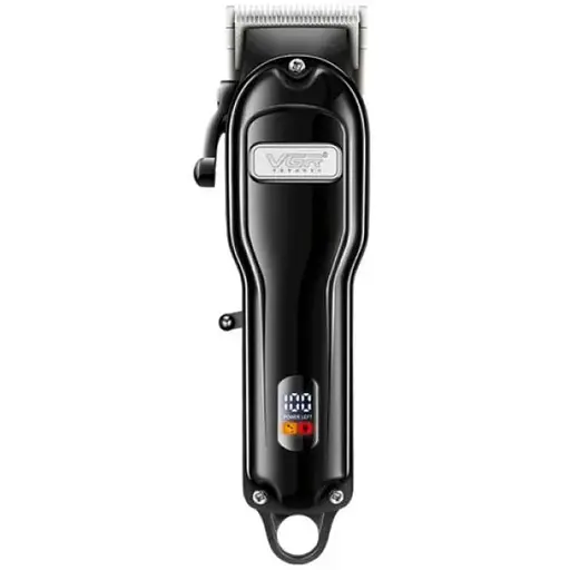 Машинка для стрижки (clipper) VGR V-251, 4 насадки, 2000 mAh, LED display, Черный - фото 1