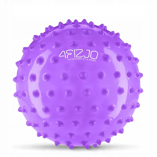 М'яч для пілатесу, йоги, реабілітації 4FIZJO 20 см (масажний) Violet (P-5905973406086) - фото 1