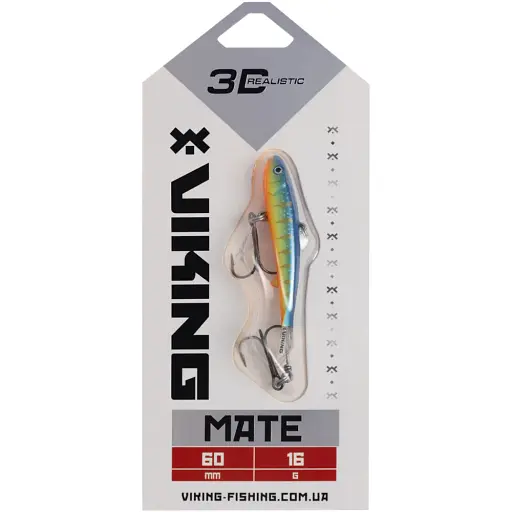 Балансир Viking Fishing Mate Ice Jig 60mm 17g #21 Kingfisher Green - фото 2