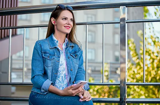 Наушники Panasonic RP-TCM115E-P - фото 2