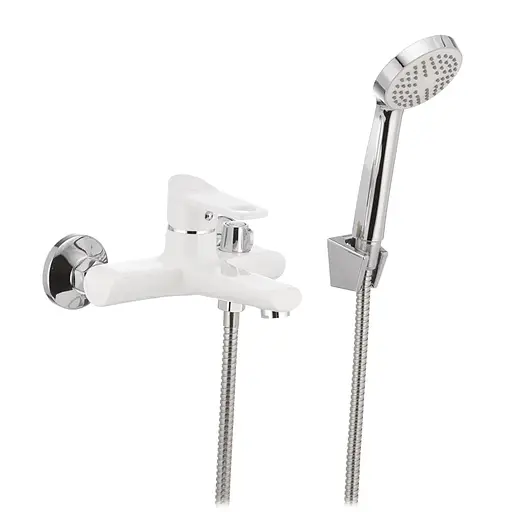 Змішувач для ванни Mixxus Dallas 009 white MX0029 Білий матовий - фото 1