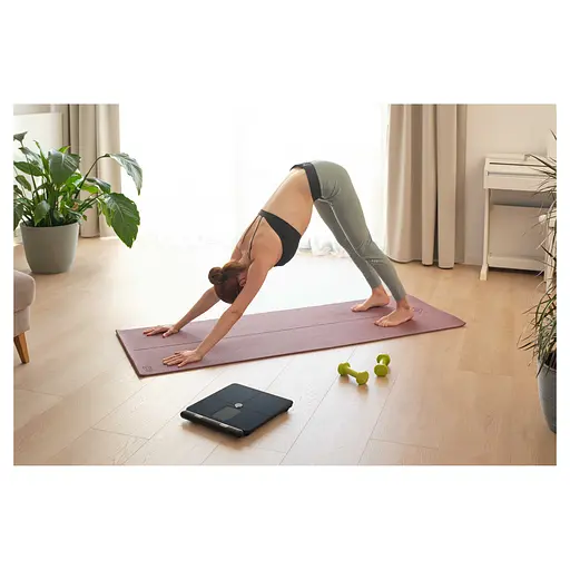 Sencor Ваги підлогові діагностичні, 180кг, підсвіч., дисплея, підкл. до смартфону, 4хAAA, скло, темно-синій - фото 10