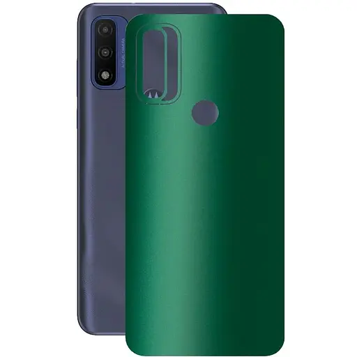 Защитная пленка StatusSKIN для Motorola G Pure Корпус Винил Зеленая - фото 1