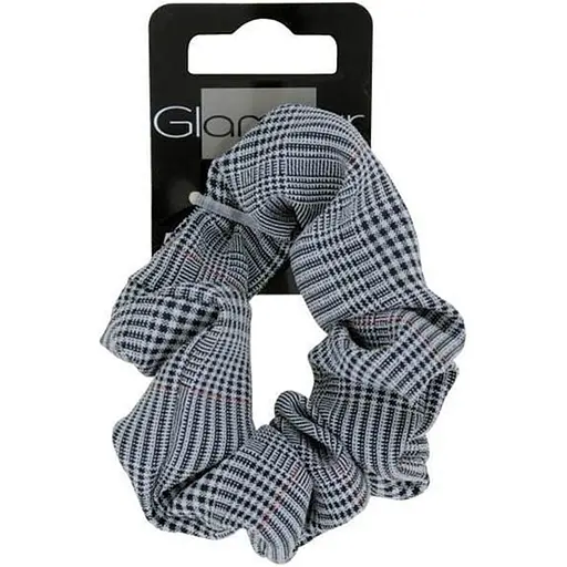 Резинка для волосся Inter-Vion Glamour чорно-білий (417788) - фото 1