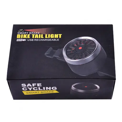 Велосипедный фонарь габарит T09 RED + клипса + microUSB + 5 режимов - фото 6