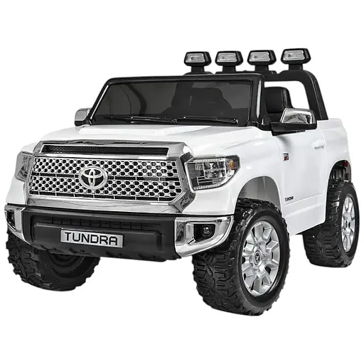 Електромобіль дитячий Bambi JJ2266AEBLR-1 Racer Toyota з багажником з музикою і катафотами Білий