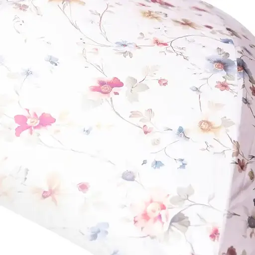 Парасоля-тростина Yiwu HP-23-7BE напівавтомат складна 99 см з квітковим принтом бежева - фото 10