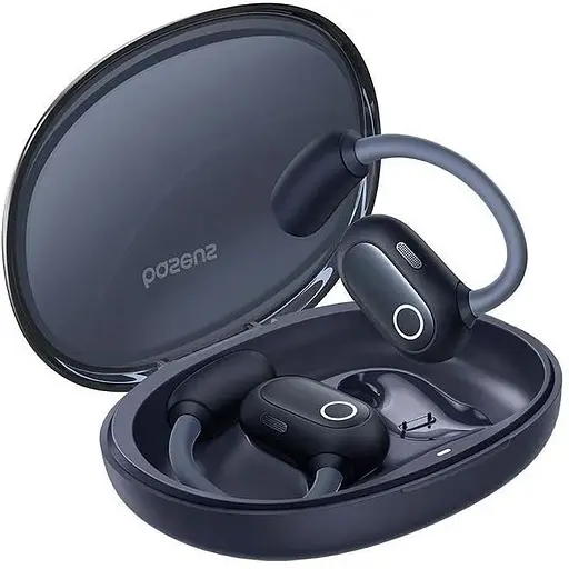 Навушники Baseus Eli Sport 1 Open-Ear TWS Earbuds BT5.3 App EQ OTA 65/600mAh 7.5h - фото 1