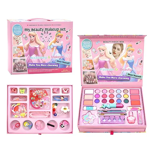 Дитяча косметичка-шкатулка Принцеси з аксесуарами (LK3107)