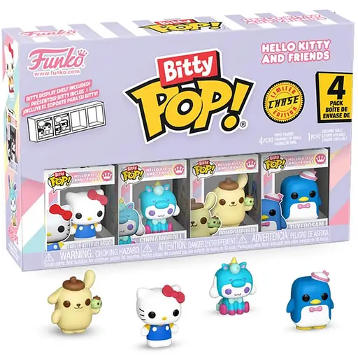 Набір ігрових фігурок Bitty POP! - Хелоу Кітті (4 фігурки в ас.)