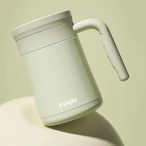 Термокружка Youpin Quijia Insulated Tea Mug Mocha Green (3277793) [153235] - фото 2