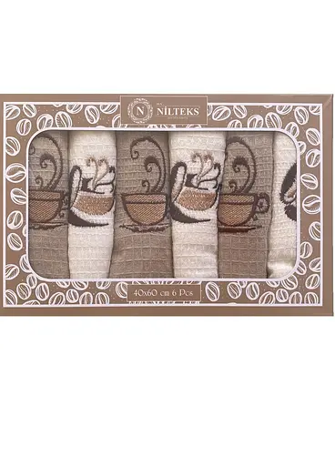 Набір кухоних рушників 60x40 см, 6 шт. TC303375245