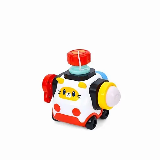 Дитячий ігровий центр HE8081 з піаніно та комплектом іграшок, червоно-білий 45 х 35 х 25 см - фото 2