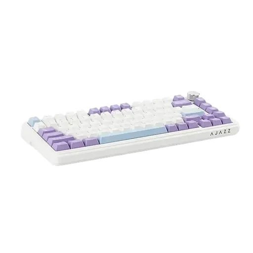 Игровая магнитная клавиатура AJAZZ AK820 Max / Проводное подключение / Magnetic Yellow Switch, Белый - фото 3