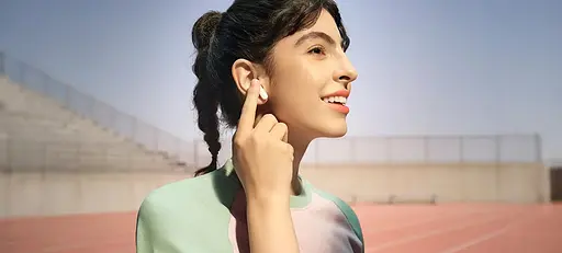 Навушники бездротові Oppo Enco Buds3 (ETEG1) білі - фото 4