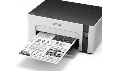 Epson Принтер ink mono A4 EcoTank M1100 32 ppm USB Pigment - фото 5