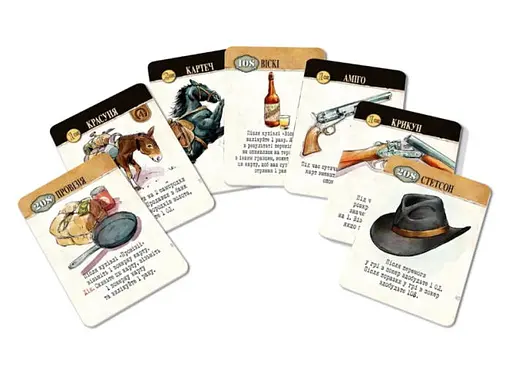 Настольная игра Woodcat Легенды Дикого Запада (Western Legends) (укр.) (W0016) - фото 3