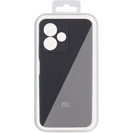 Чохол Lakshmi Silicone Cover Full Camera (AA) with logo для Xiaomi Redmi Note 14 5G Чорний / Black - фото 6