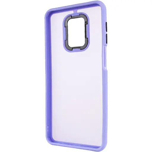 Чехол TPU+PC Lyon Frosted для Xiaomi Redmi Note 9s / Note 9 Pro / Note 9 Pro Max Purple - фото 3
