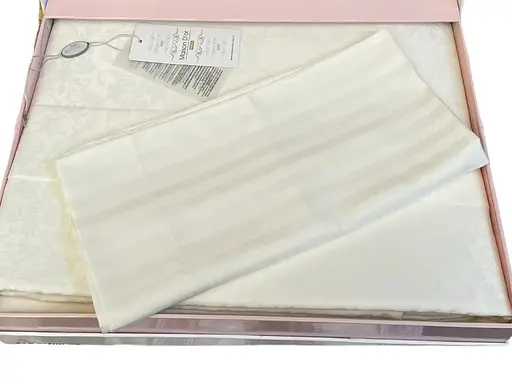 Постільна білизна Pearl Linens Ecru Сатин-Бамбук Maison D'or pbe0051915 - фото 2