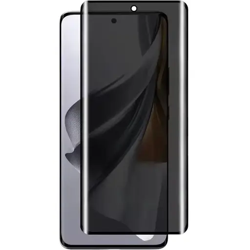 Захисне скло DK для OnePlus 12R/Ace 3/Ace 3 Pro 3D Антишпигун Full Glue 020541 black