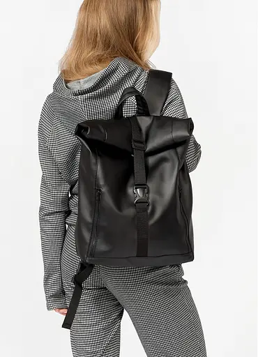 Рюкзак Sambag унісекс RollTop LZT чорний 43 х 31 х 14 см (24208001) - фото 5