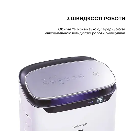 Воздухоочиститель Sharp FP-J60EUW - фото 12