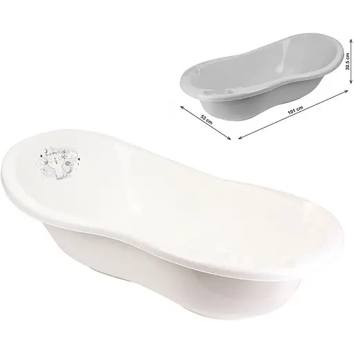 Дитяча ванночка Technok Toys 1126 101x53x30.5 см біла - фото 2