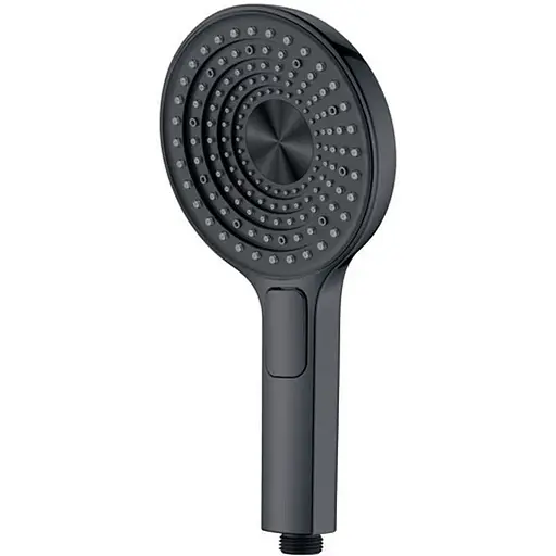 Ручний душ Koer 3 режими KP-0403-07 KR4997, Чорний матовий - фото 1