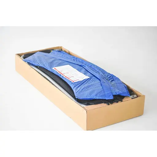 Батут Sky Jump SJ 4.5ft (140см) синій з зовнішньою сіткою - фото 2