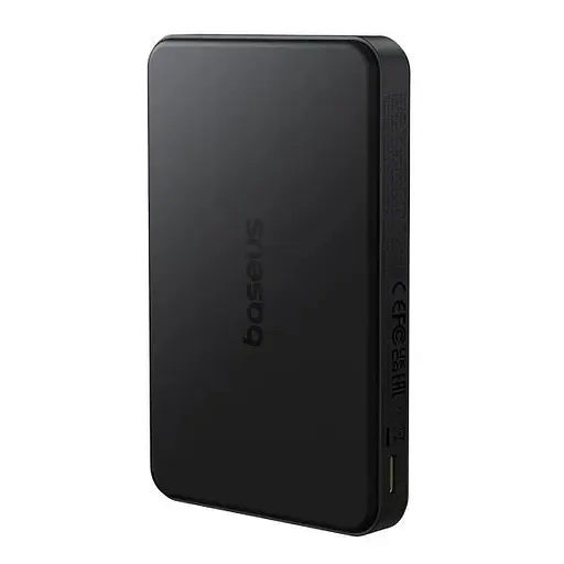 Беспроводной магнитный повербанк Baseus 10000 mAh 22.5 Вт с зарядкой MagSafe для iPhone УМБ черный - фото 2