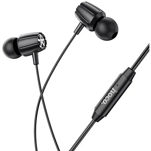 Навушники Hoco M88, вакуумні, провідні, 3.5mm, 1.2m, чорні