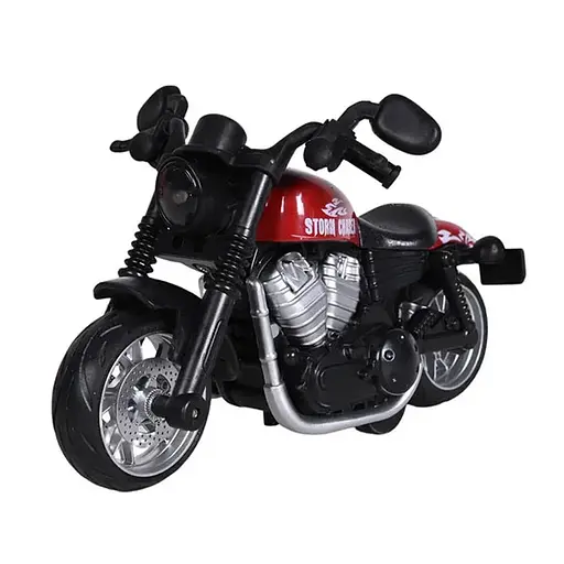 Мотоцикл, TN1231, с музыкальными и световыми эффектами, инерция (В ассортименте)