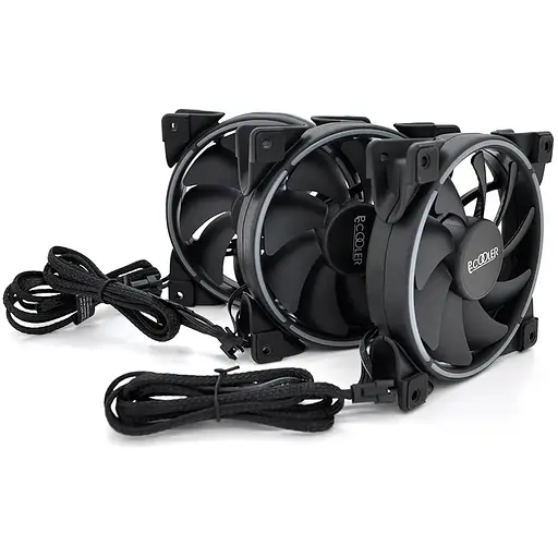 Система охолодження універсальна Pccooler FRGB CORONA, 3-pin, RPM 1800±10%, BOX