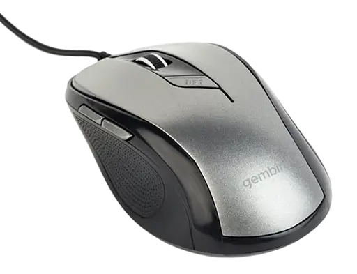 Мышь Gembird MUS-6B-01-BG Black/Grey