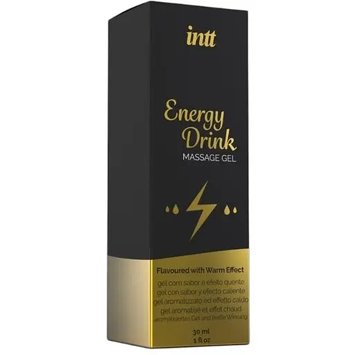 Зігрівальний масажний гель Intt Energy Drink 30 мл - фото 3