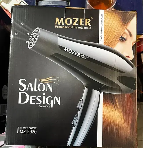 Фен для сушки и укладки волос Mozer MZ-5920 с концентратором - фото 6