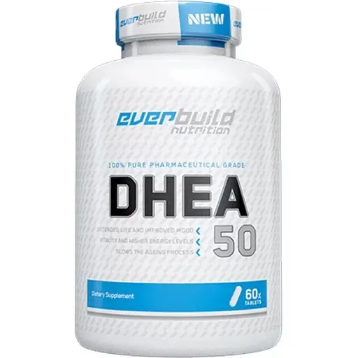 Стимулятор тестостерона Everbuild Nutrition DHEA 50 мг 60 таблеток