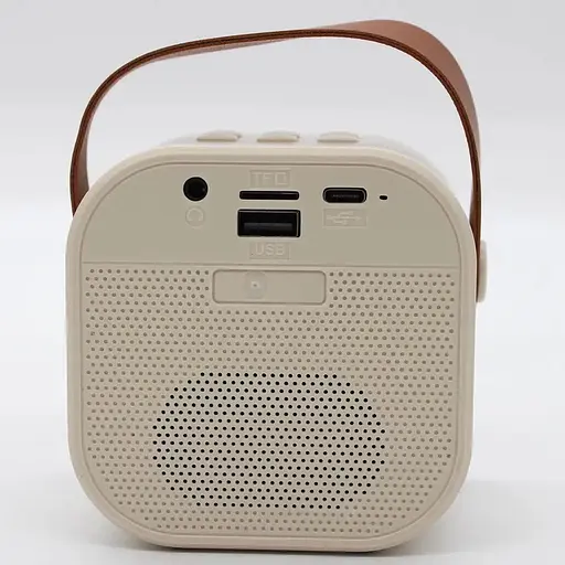 Детская портативная Bluetooth колонка с 2 микрофонами 10Вт с RGB подсветкой Мини караоке 2000mAh K12 - фото 6