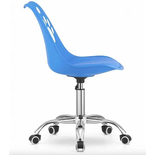 Офісне крісло Leobert Print синій - фото 6