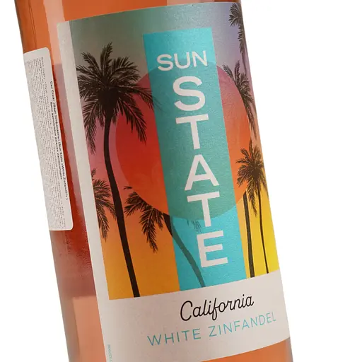 Вино Sun State White Zinfandel розовое полусухое 10.5% 0.75 л - фото 5