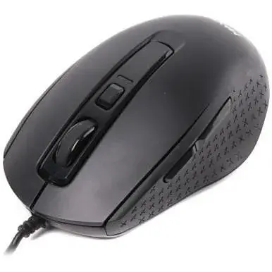 Мышь Maxxter Mc-335 оптическая USB черная - фото 1