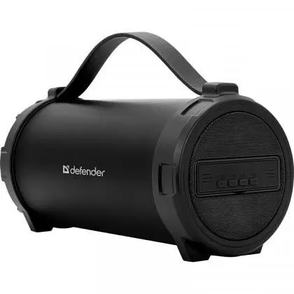 Акустична bluetooth колонка 1.0 Defender G24 10W BT TF USB AUX 1500мАч (Чорний) - фото 3
