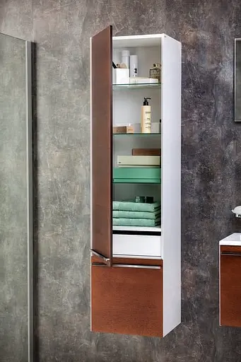 Пенал підвісний Ravak SB 400 L Clear черешня X000000762 - фото 6